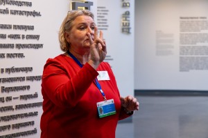 Экскурсия участников конференции ассоциации глухих и слабослышащих гидов и экскурсоводов