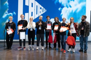 Награждение победителей хакатона «Технологическое искусство» в Ельцин Центре
