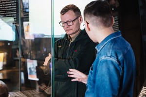 Роберт Гараев в Музее Бориса Ельцина