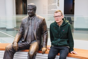 Роберт Гараев в Музее Бориса Ельцина