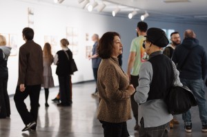 Открытие выставки Александра Гронского «Время и место»