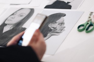 Библионочь. Арт-галерея. Мастер-класс Екатерины Поединщиковой по созданию автопортрета