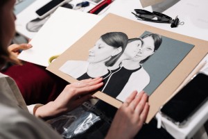 Библионочь. Арт-галерея. Мастер-класс Екатерины Поединщиковой по созданию автопортрета