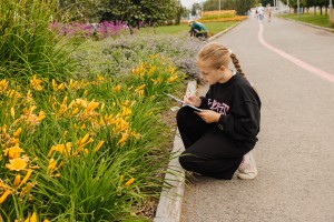 Ботанический скетчинг и экскурсия в Сад трав