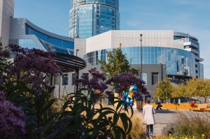 Фасад Ельцин Центра. Сентябрь 2024