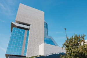 Фасад Ельцин Центра. Сентябрь 2024