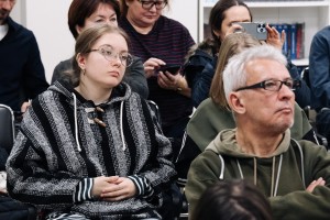 Лекция Валерия Дымшица о Сухер-Бер Рыбаке