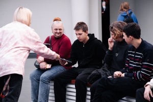 Семейная игра «Ветер перемен» с переводом на РЖЯ. Неделя глухих в Ельцин Центре. 2024 год