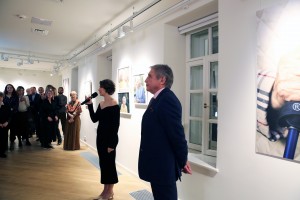 Открытие выставки Маши Юмашевой «Моя бабушка – первая леди»