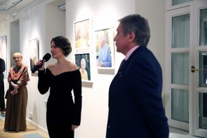 Открытие выставки Маши Юмашевой «Моя бабушка – первая леди»