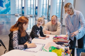 Инклюзивное занятие «Уральский ковёр» в Ельцин Центре