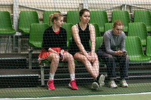 Открытие Всероссийского теннисного турнира среди юношей и девушек до 19 лет «Кубок Ельцина»