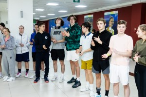 Открытие Всероссийского теннисного турнира среди юношей и девушек до 19 лет «Кубок Ельцина»