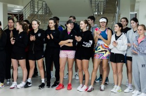 Открытие Всероссийского теннисного турнира среди юношей и девушек до 19 лет «Кубок Ельцина»