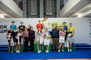 Победители Всероссийского теннисного турнира среди юношей и девушек до 19 лет «Кубок Ельцина», парный разряд