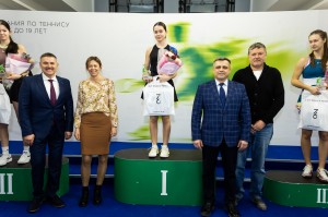 Победители Всероссийского теннисного турнира среди юношей и девушек до 19 лет «Кубок Ельцина»