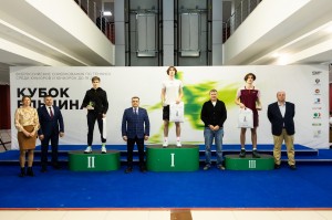 Победители Всероссийского теннисного турнира среди юношей и девушек до 19 лет «Кубок Ельцина»