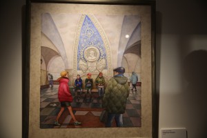 Открытие выставки Алёны Дергилёвой «Непричёсанная Москва»