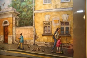 Открытие выставки Алёны Дергилёвой «Непричёсанная Москва»