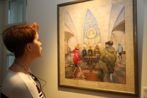 Открытие выставки Алёны Дергилёвой «Непричёсанная Москва»