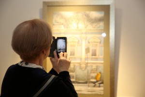 Открытие выставки Алёны Дергилёвой «Непричёсанная Москва»