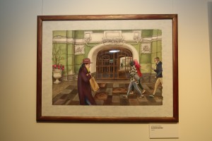 Открытие выставки Алёны Дергилёвой «Непричёсанная Москва»