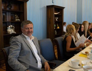 Вручение сертификатов теннисным стипендиатам в Ельцин Центре