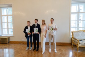 Вручение сертификатов теннисным стипендиатам в Ельцин Центре