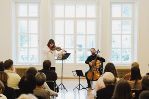 «Диалоги». Концерт Елены Ревич (скрипка) и Бориса Андрианова (виолончель)