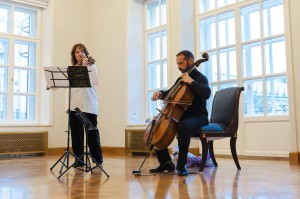 «Диалоги». Концерт Елены Ревич (скрипка) и Бориса Андрианова (виолончель)