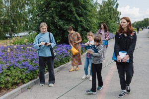 Ботанический скетчинг в Саду трав