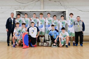 Награждение победителей XII Всероссийского турнира по индорхоккею среди юношей 2009–2010 годов рождения «Кубок Ельцина 2025»