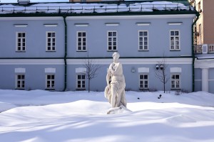 Усадьба. Малая Никитская. Зима. Фасад