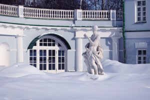 Усадьба. Малая Никитская. Зима. Фасад