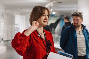 Экскурсия по выставке «10 лет в Центре» с Анной Бородулиной