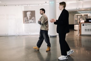 Режиссёр Сергей Малкин в Музее Бориса Ельцина