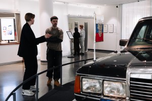 Режиссёр Сергей Малкин в Музее Бориса Ельцина