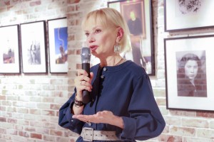 Людмила Телень. Открытие выставки «Два президента»