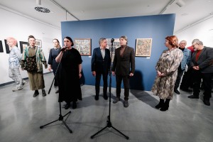 Открытие выставки «Иван Клюн. Цветоформы. Постижение пространства»