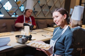 Благотворительный кулинарный мастер-класс. Творожное печенье по рецепту Наины Ельциной