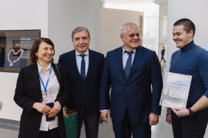 Вручение именных стипендий первого президента России студентам УрФУ