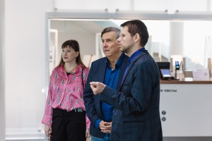 Петр Семак в Музее Бориса Ельцина
