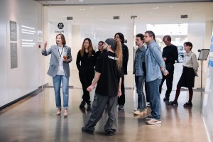 Экскурсия участников музыкальной резиденции по музею и Ельцин Центру