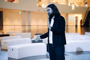 Встреча участников музыкальной резиденции с техническими специалистами Ельцин Центра — звукорежиссёрами и звукоинженерами