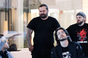 Встреча участников музыкальной резиденции с техническими специалистами Ельцин Центра — звукорежиссёрами и звукоинженерами