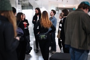 Сессия участников музыкальной резиденции и обсуждение звуковых особенностей пространства