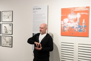 Кураторская экскурсия Алексея Веселовского по выставке «10 печатных историй»