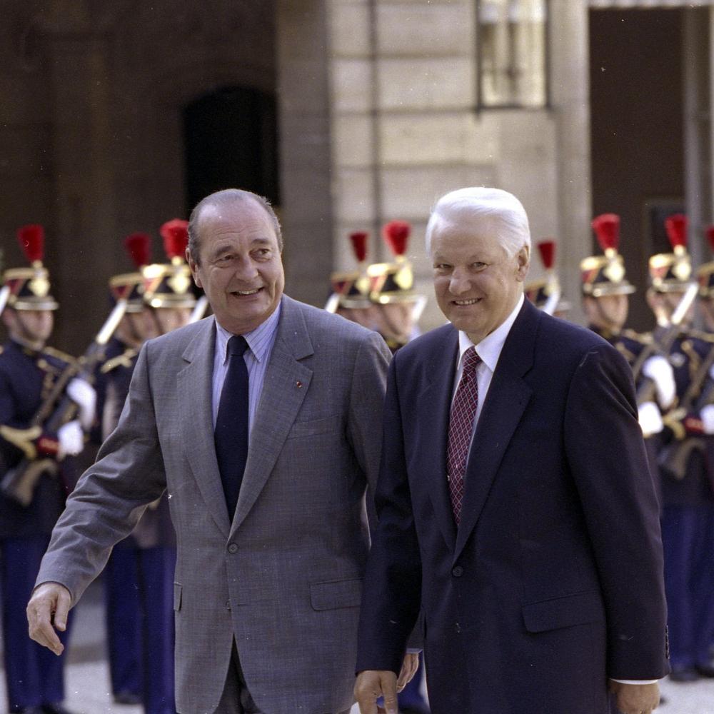 Наина Ельцина – о Жаке Шираке