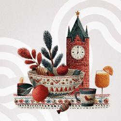 Выставка-ротация «Хрустальный праздник: посуда новогоднего стола»