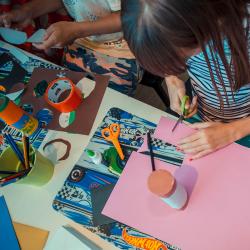 Мастерская в Детском кафе. Февраль